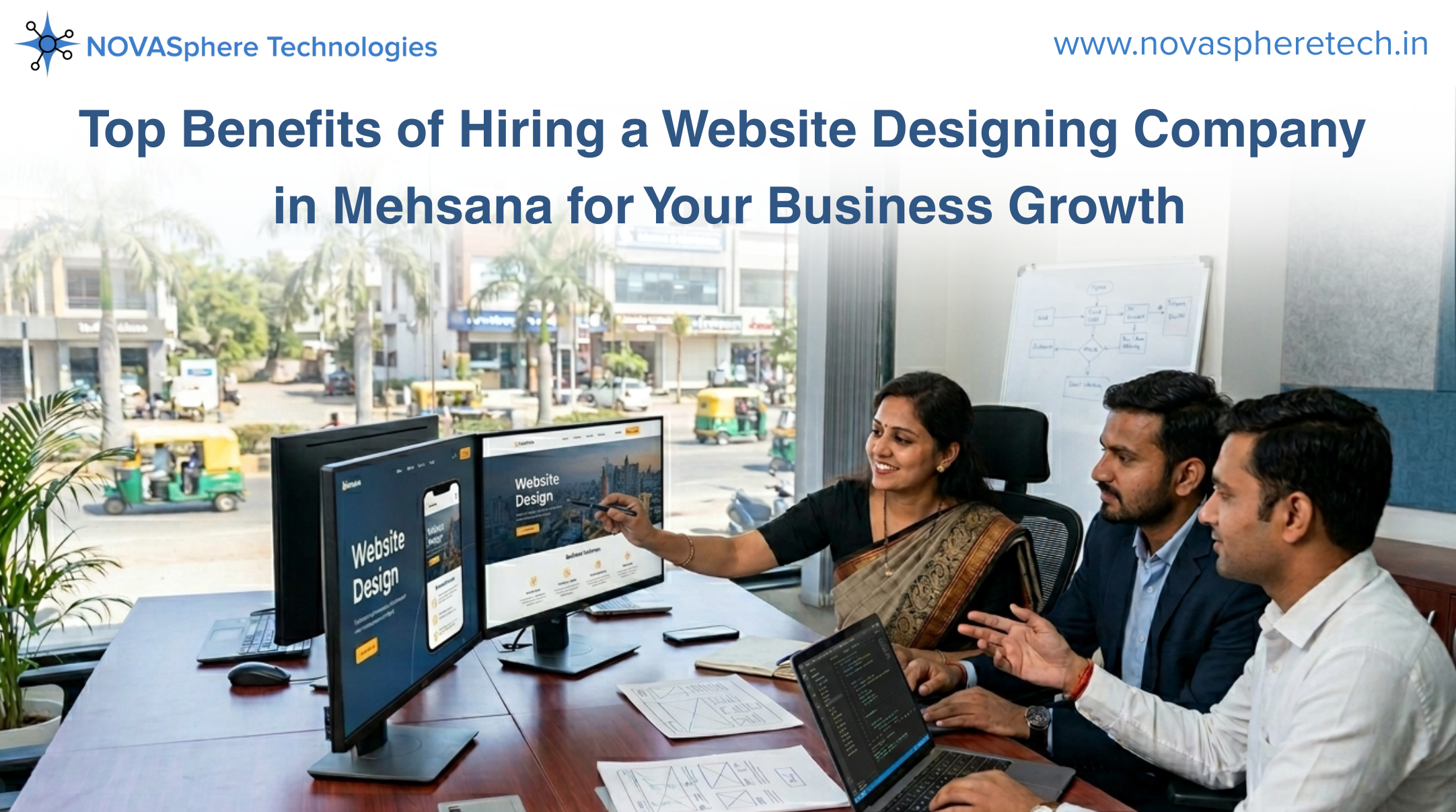 Top Benefits of Hiring a Website Designing Company in Mehsana
